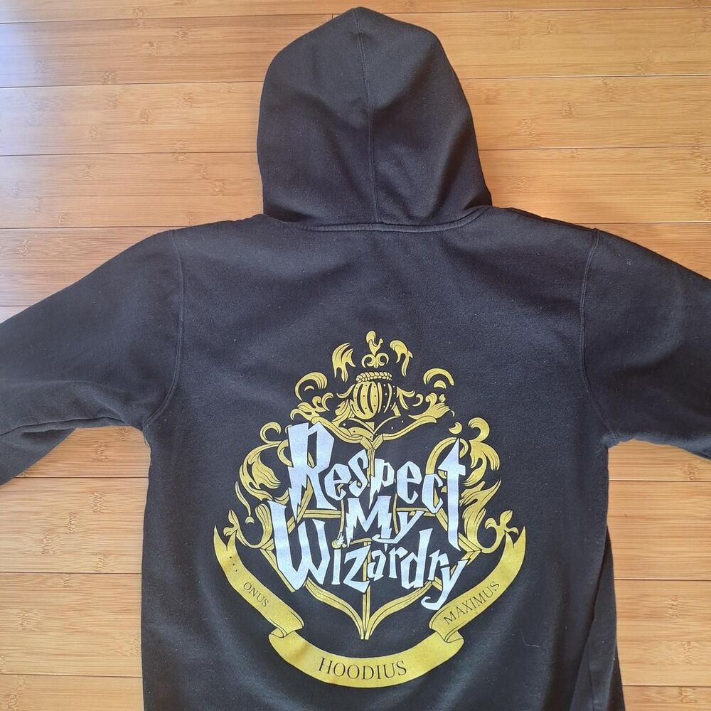 Harry Potter Men's Black Hoodie M